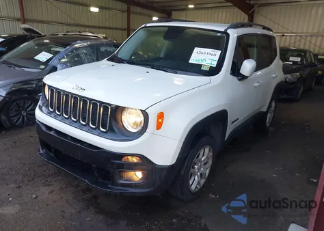 2017 Jeep Renegade Latitude 4X4 z USA, uszkodzony, nr VIN ZACCJBBBXHPE79263